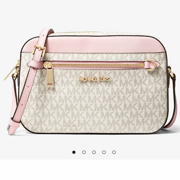 Michael Kors Jet Set Logo Crossbody - Picture 3 of 13